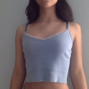 Brandy Melville blue tank top